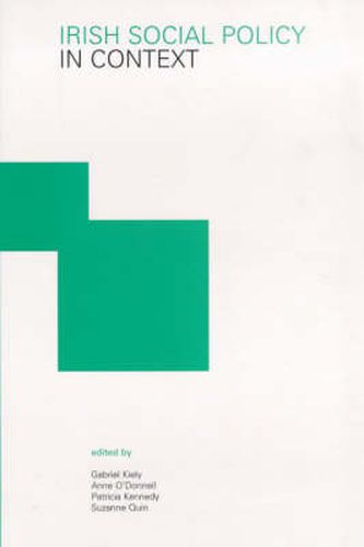 Cover image for Irish Social Policy in Context