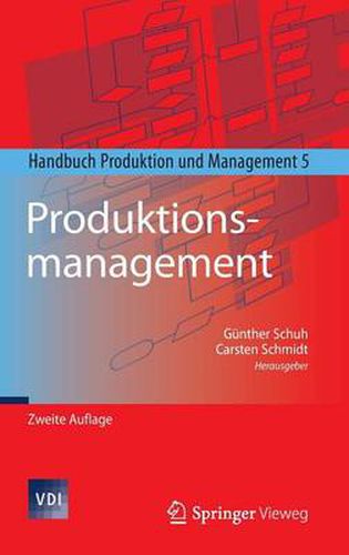 Cover image for Produktionsmanagement: Handbuch Produktion und Management 5