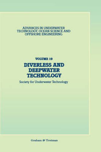 Cover image for Diverless and Deepwater Technology