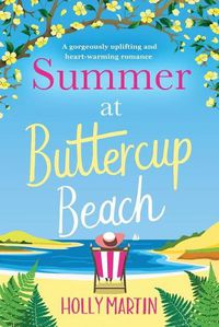 Cover image for Summer at Buttercup Beach: Large Print edition