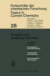 Cover image for Inorganic and Analytical Chemistry