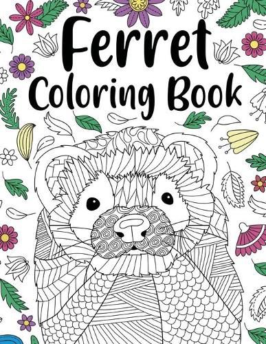 Cover image for Ferret Coloring Book