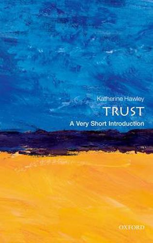 Cover image for Trust: A Very Short Introduction