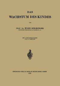 Cover image for Das Wachstum Des Kindes