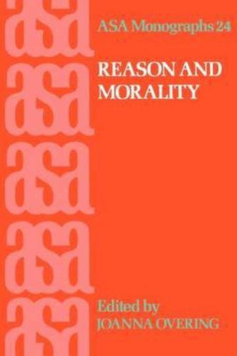 Cover image for Reason and Morality