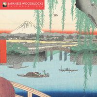 Cover image for Japanese Woodblocks Mini Wall Calendar 2025 (Art Calendar)