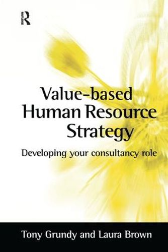 Cover image for Value-based Human Resource Strategy
