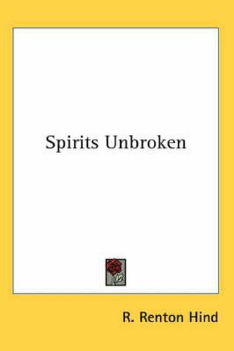 Cover image for Spirits Unbroken