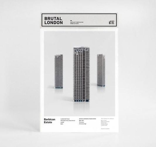 Cover image for Brutal London: Barbican: Build Your Own Brutalist London