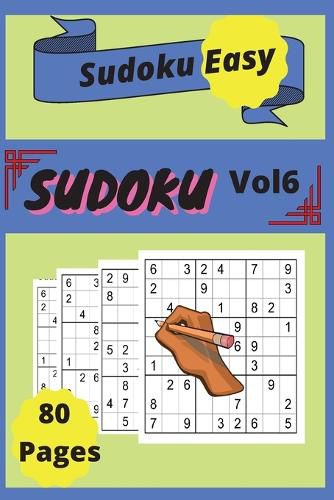 Cover image for Sudoku Easy Vol 6