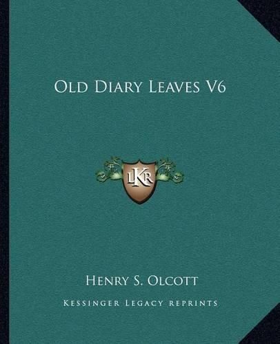 Old Diary Leaves V6