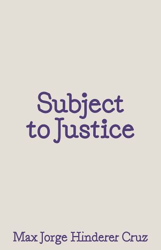 Cover image for Subject to Justice