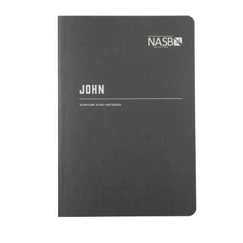 Cover image for NASB Scripture Study Notebook: John