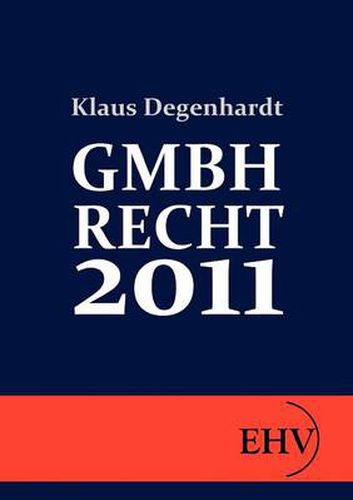 Cover image for Gmbh-Recht 2011