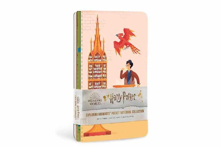 Cover image for Harry Potter: Exploring Hogwarts Sewn Pocket Notebook Collection