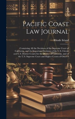 Cover image for Pacific Coast Law Journal