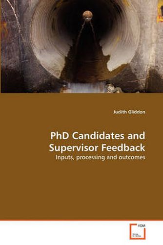 Cover image for PhD Candidates and Supervisor Feedback