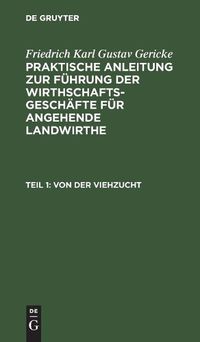 Cover image for Von Der Viehzucht