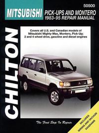 Cover image for Mitsubishi Pick Ups & Montero (83 - 95) (Chilton)