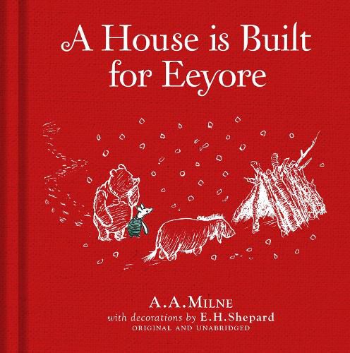 Cover image for Winnie-the-Pooh: A House is Built for Eeyore