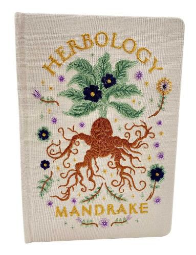 Harry Potter: Mandrake Embroidered Journal