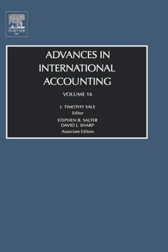 Cover image for Advances in International Accounting