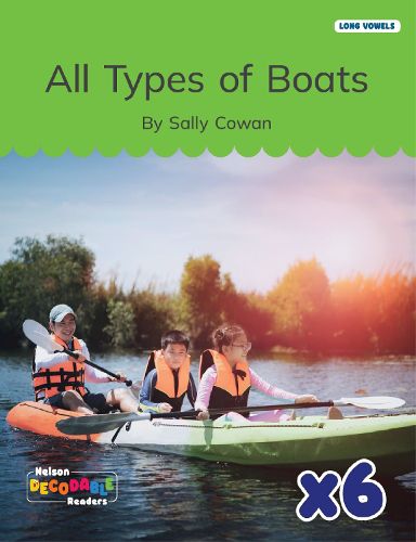 Cover image for All Types of Boats x 6 (Long Vowels Alternative Spellings)