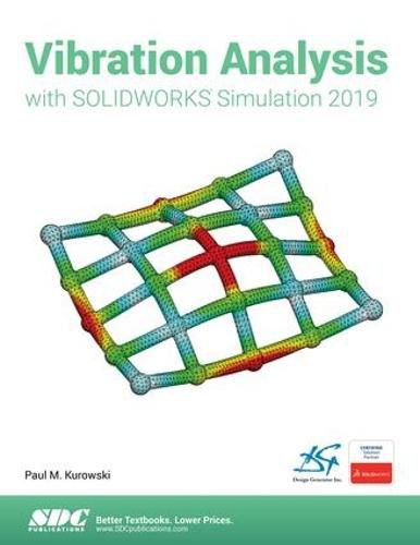 Cover image for Vibration Analysis with SOLIDWORKS Simulation 2019