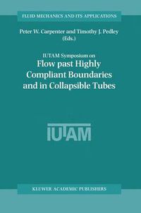 Cover image for Flow Past Highly Compliant Boundaries and in Collapsible Tubes: Proceedings of the IUTAM Symposium held at the University of Warwick, United Kingdom, 26-30 March 2001