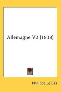 Cover image for Allemagne V2 (1838)