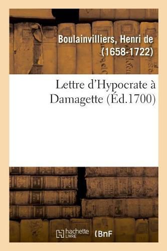 Lettre d'Hypocrate A Damagette