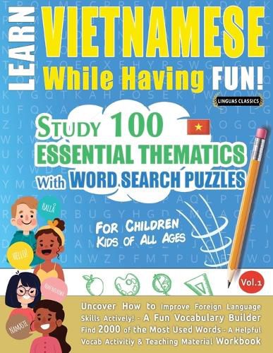 Cover image for Learn Vietnamese While Having Fun! - For Children