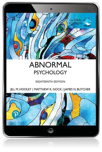 Cover image for Abnormal Psychology, Global Edition