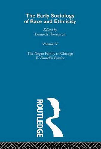 Cover image for The Early Sociology of Race & Ethnicity Vol 4