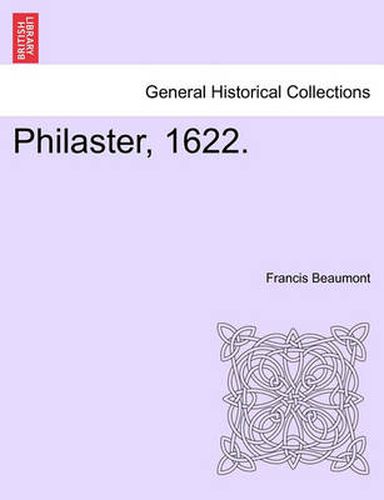 Cover image for Philaster, 1622.