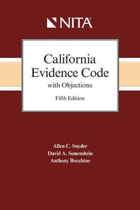 Cover image for California Evidence Code with Objections