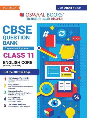 Cover image for Oswaal Cbse Chapterwise & Topicwise Question Bank Class 11 English Core Book