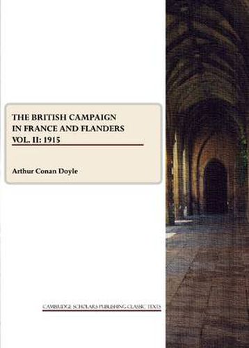 Cover image for The British Campaign in France and Flanders Vol. II: 1915