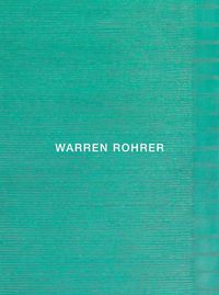 Cover image for Warren Rohrer