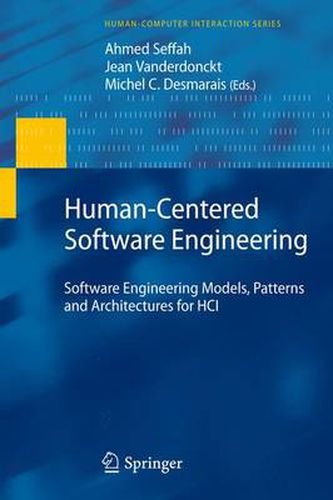 Cover image for Human-Centered Software Engineering: Software Engineering Models, Patterns and Architectures for HCI