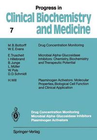 Cover image for Drug Concentration Monitoring Microbial Alpha-Glucosidase Inhibitors Plasminogen Activators