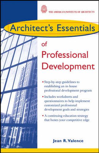 Cover image for Architect's Essentials of Professional Development