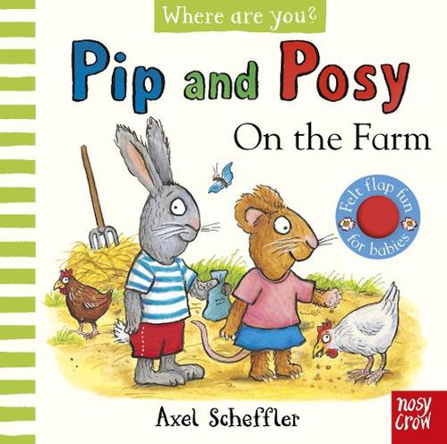 Cover image for Pip and Posy, Where are you? On the Farm (A Felt Flaps Book)