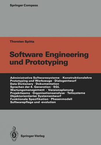 Cover image for Software Engineering und Prototyping