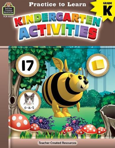 Cover image for Practice to Learn: Kindergarten Activities (Gr. K)