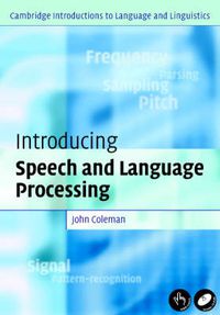 Cover image for Introducing Speech and Language Processing