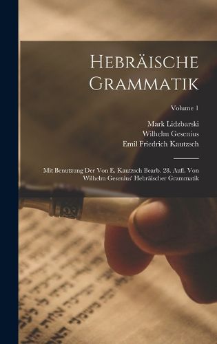 Cover image for Hebraeische Grammatik