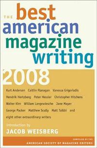 Cover image for The Best American Magazine Writing