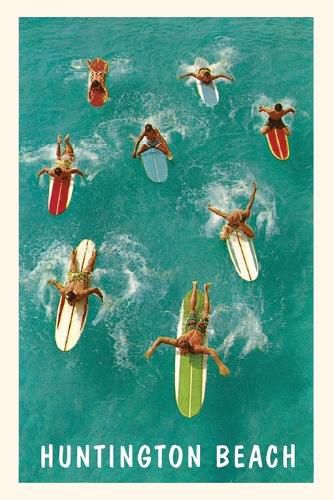 Cover image for The Vintage Journal Surfers, Huntington Beach, California