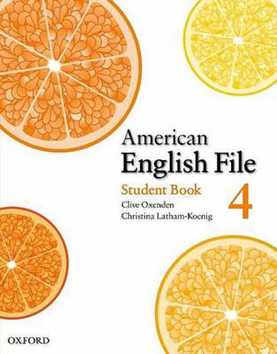 Cover image for American English File Level 4: Student Book with Online Skills Practice